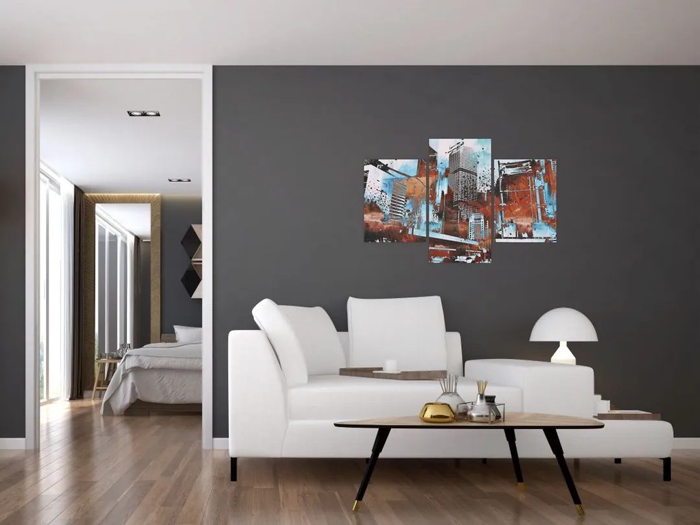 Tablou - Zgârie-nori (90x60 cm)