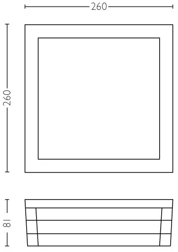 Corp de iluminat de exterior MOONSHINE 2×E27/14W IP44 Philips 17350/93/PN