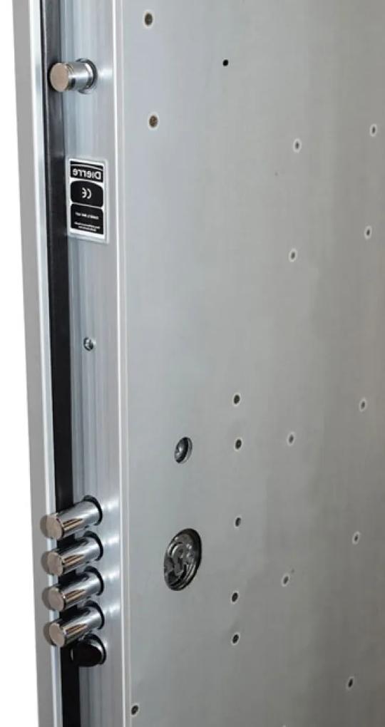 Usa metalica de intrare in apartament antiefractie - Dierre SPARTA 8 + Contratoc ST, Gri Antracit