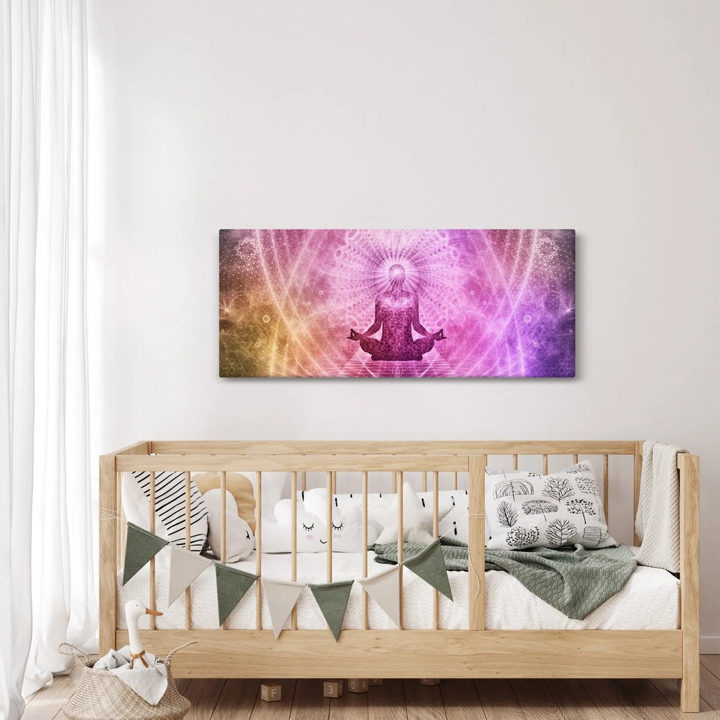 Tablou meditație (120x50 cm)