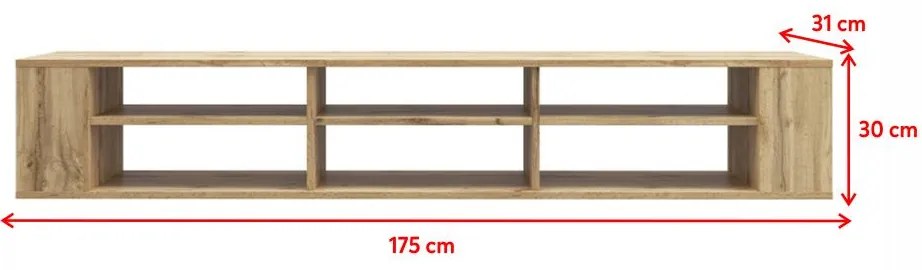 Masă TV Walker 175 (negru). 1098703