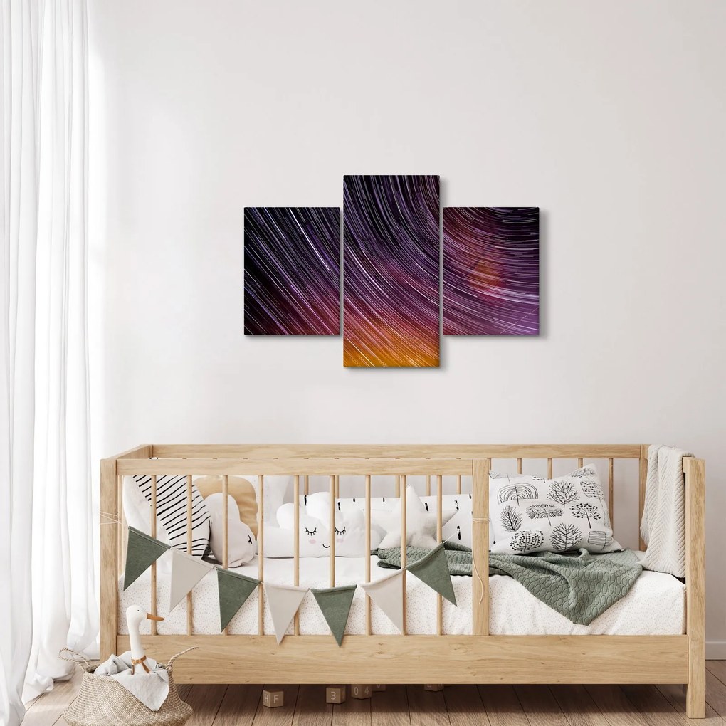 Tablou cu stele șterse pe cer (90x60 cm)