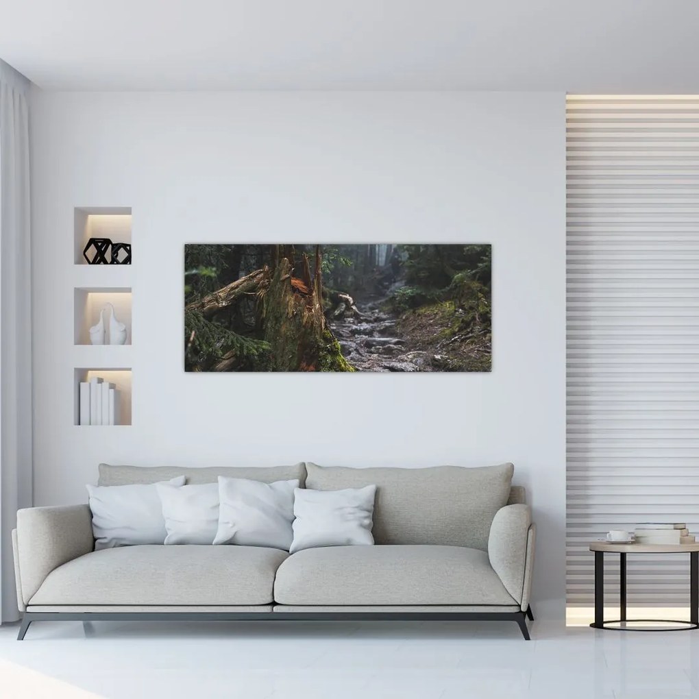 Tablou - În pădure (120x50 cm)
