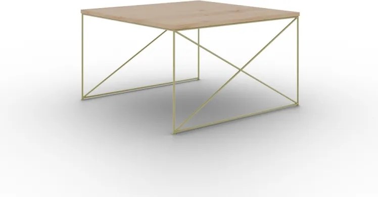 Masuta de cafea, Nelia, ADRK Furniture (Culoare: Auriu / Negru)