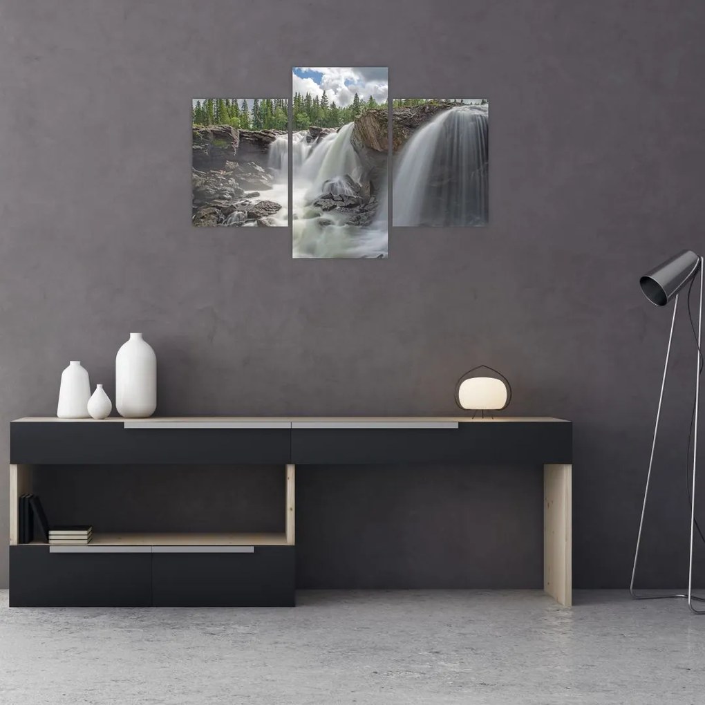 Tablou cu cascade (90x60 cm)
