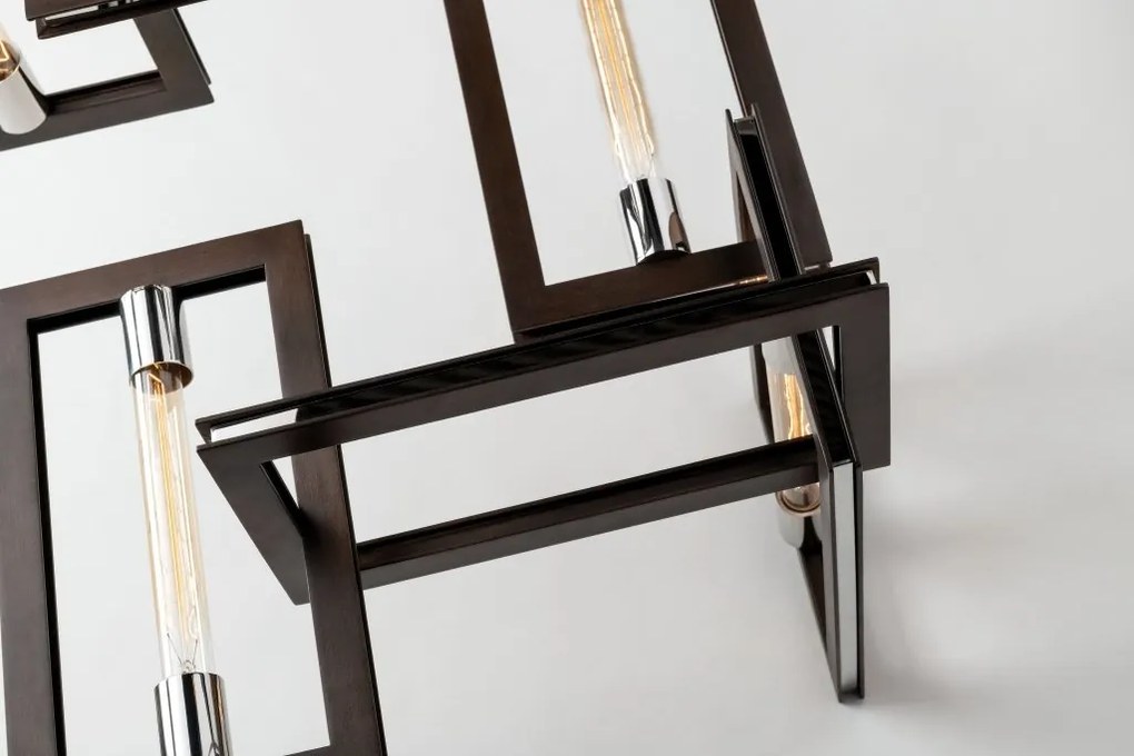 Lustra suspendata LUX, design modern, ENIGMA cu 4 surse de lumina