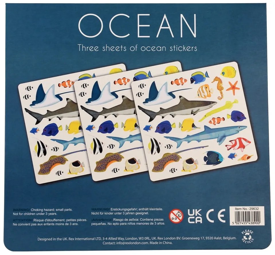 Stickere Ocean – Rex London