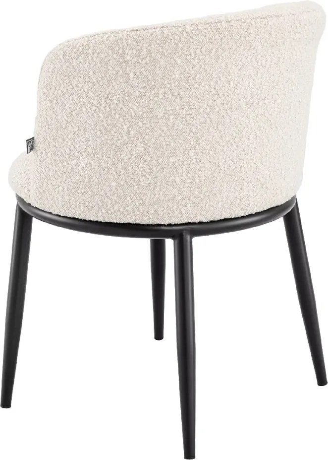 Set de 2 scaune LUX Filmore Boucle cream