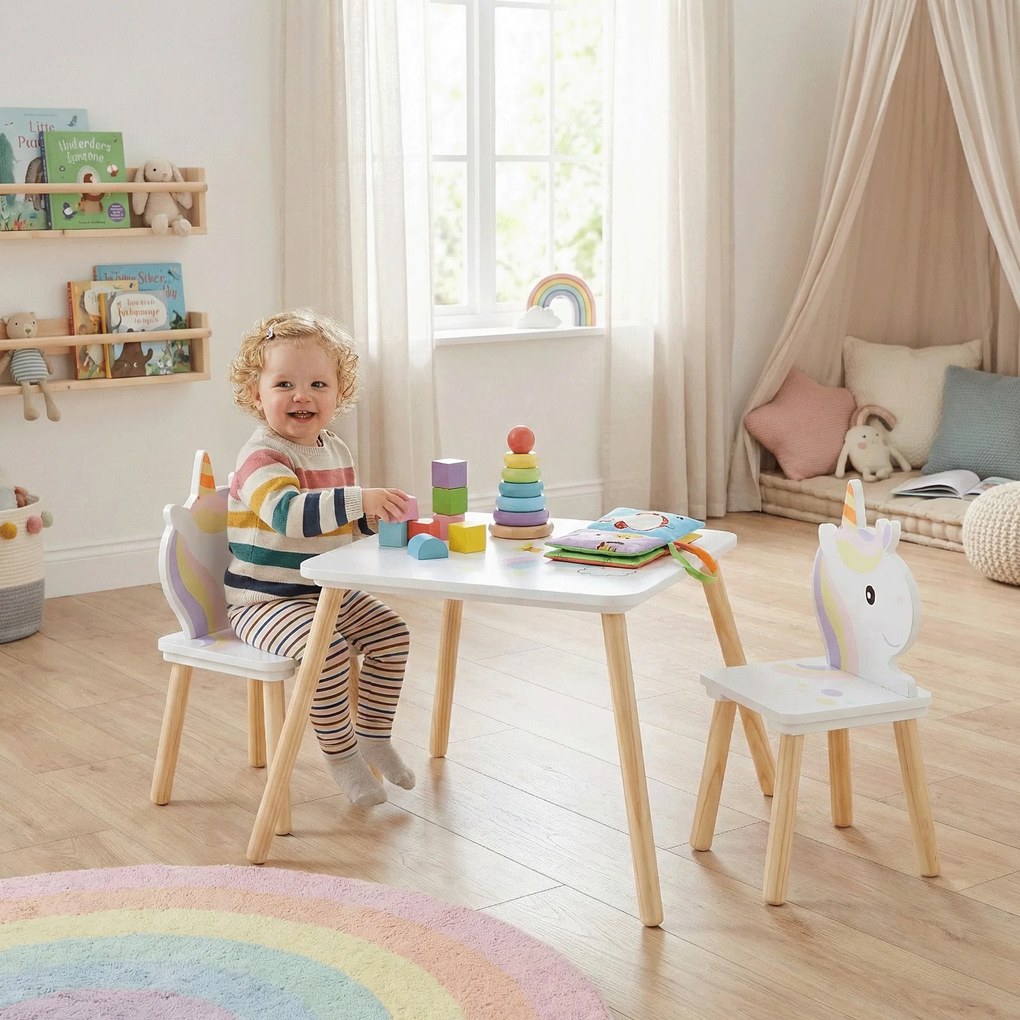 Set pentru copii 1+2, motiv unicorn, SAVER TYP 1