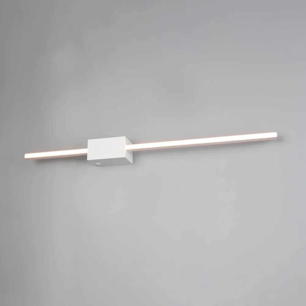 Aplică de perete alb mat LED cu intensitate reglabilă Cassino – Trio