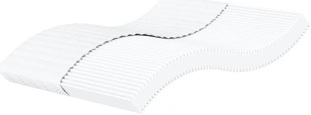 vidaXL Saltea din spumă, alb, 200x210 cm, duritate H2 H3