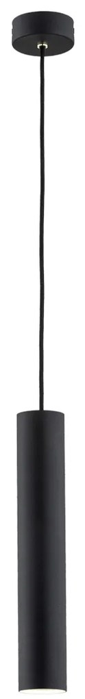 Pendul modern cu spot tubular GOMERA PLUS negru