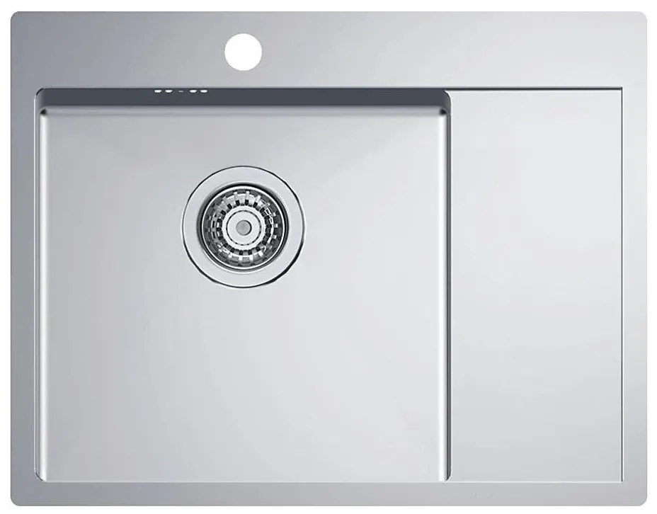 Chiuvetă de bucătărie ALVEUS 1124383 QUARTO 61,5x48 cm crom