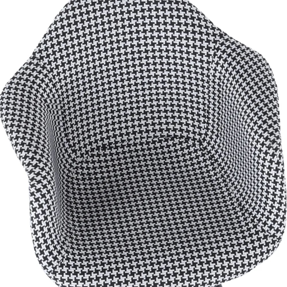 Fotoliu, textil cu model/lemn masiv, AMPER