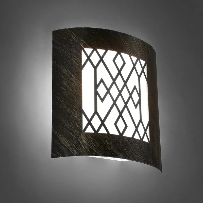 Lampă de perete exterioară modernă maro ruginiu IP44 - Emmerald Classic