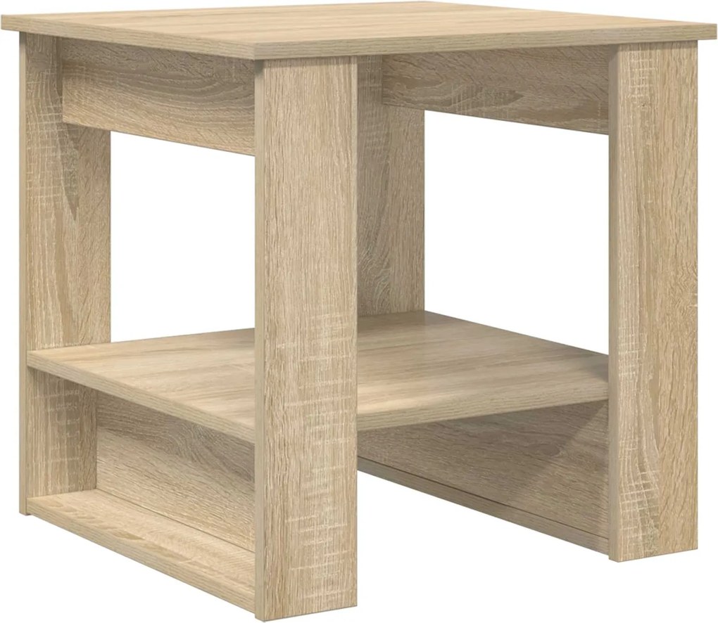 vidaXL Masă de cafea Stejar Sonoma 51 x 50 x 50 cm Lemn compozit