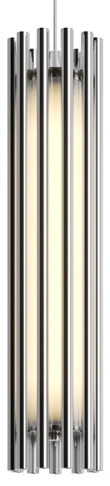 Lustra LED, Pendul design modern Sonata crom