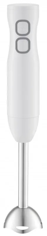 Blender manual Rosberg R51112MS, 400W, 2 viteze, Varf din otel, Alb