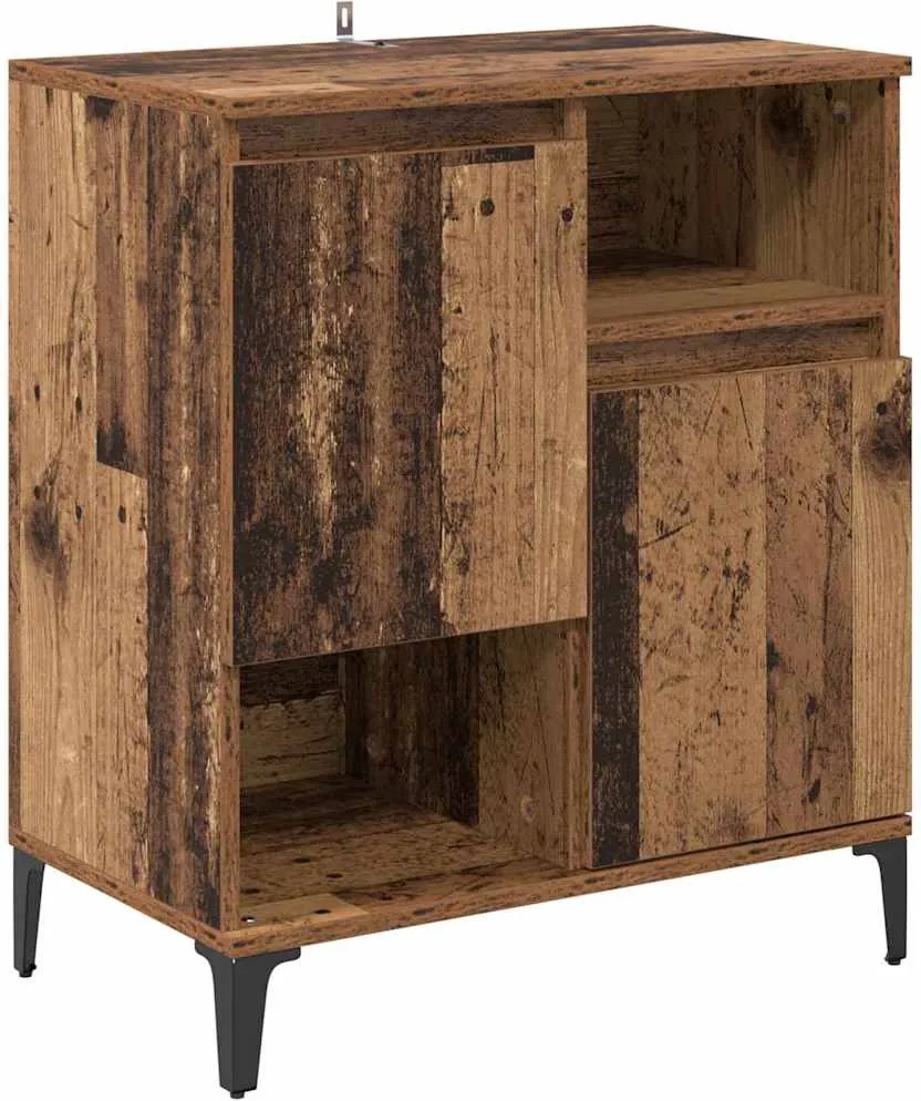 vidaXL Bufet Lemn vechi 60 x 35 x 70 cm Lemn compozit