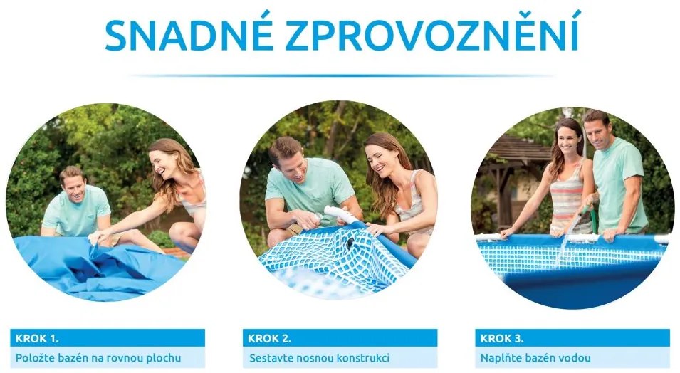 Piscină MARIMEX Florida fără accesorii, 3,05 x 0,76 m