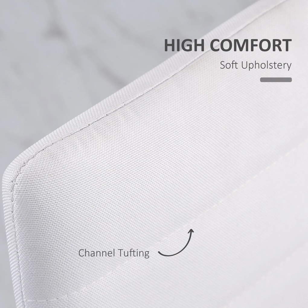 Set 4 scaune bucatarie HOMCOM, scaune moi, scaune pentru bucatarie, sarcina 120kg,41 x 50 x 97cm | Aosom Romania