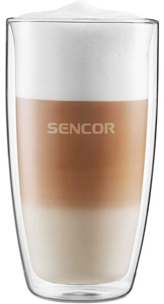 Pahar termo latte Sencor SGX 002 380 ml, 2 buc