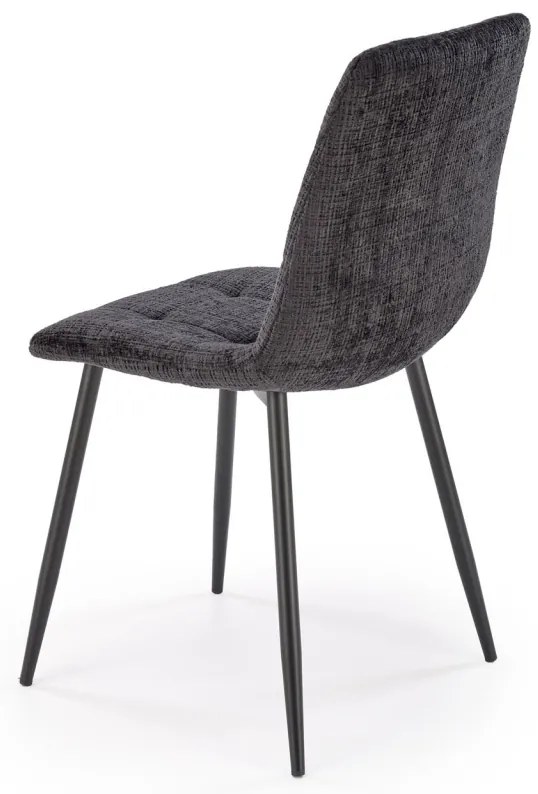 Scaun K547 stofa negru H87 cm