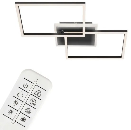 Plafonieră LED dimabilă FRAME LED/40W/230V Briloner 3049-015 + telecomandă