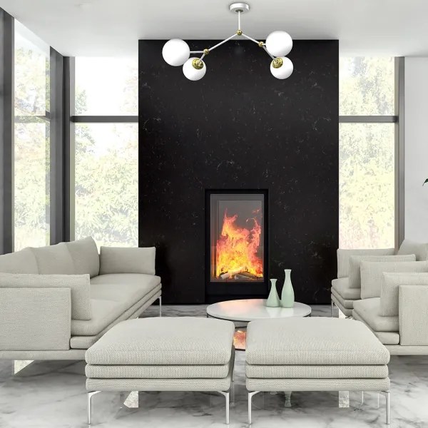 Lustră aplicată JOY 4xE14/40W/230V alb/aurie