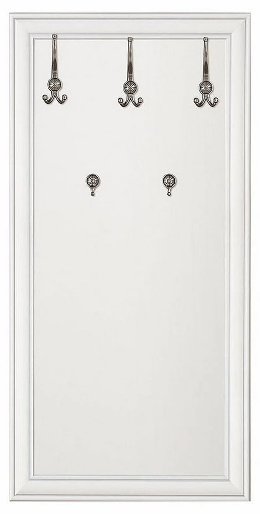 Cuier IDENTO, alb, PAL, 75x3x144 cm