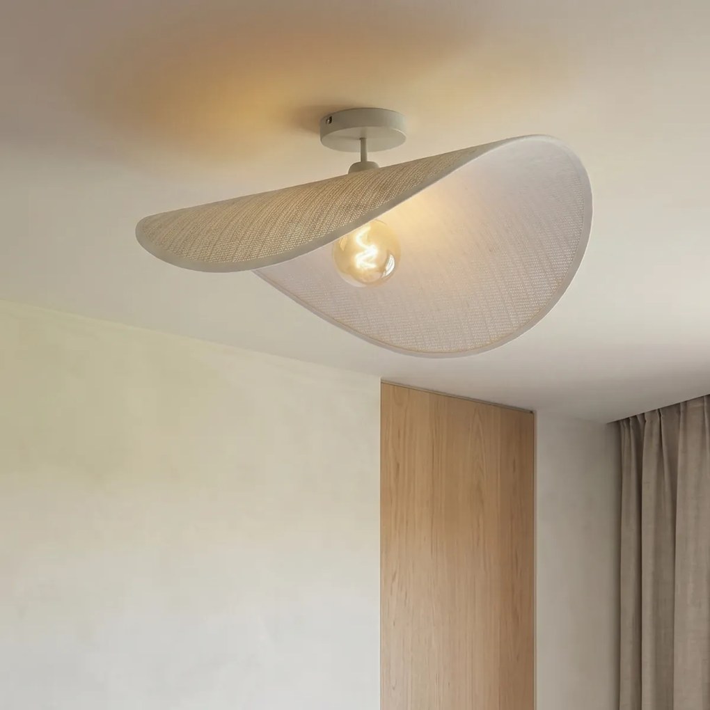 Plafonieră modernă bej 65 cm - Hat