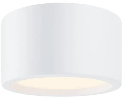 Spot LED aplicat cu protectie IP44 Hydra D-17.6cm alb