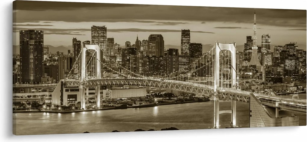 Tablou - Orașul de aur (120x50 cm)