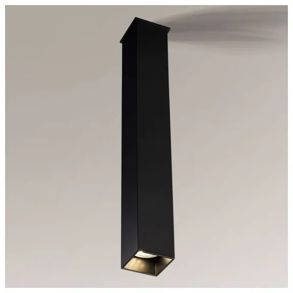 Plafonieră DOHA 1xGU10/15W/230V neagră Shilo 1705