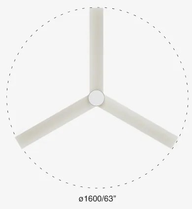 Ventilator LED dimabil FARO 34292-1TW CRUISER LED/20W/230V 2700/4000/6500K + telecomandă