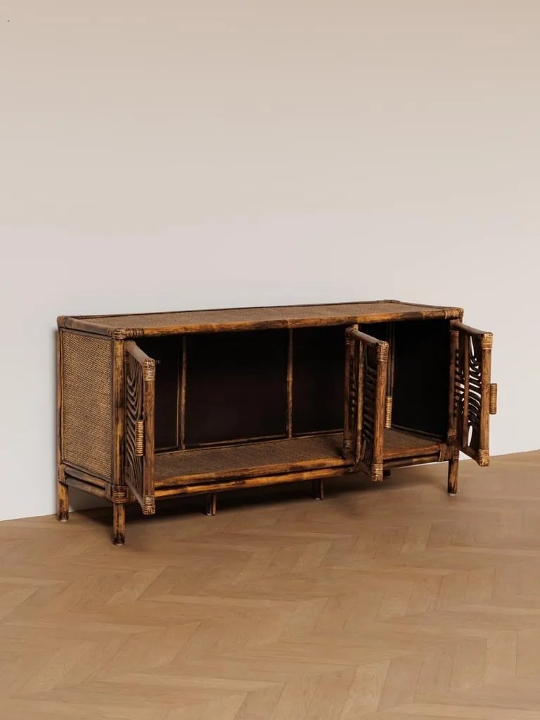Bufet din rattan, 138 cm, Veracruz