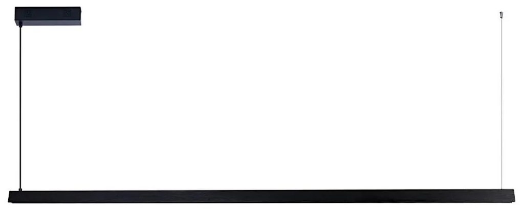 Immax NEO 07308L-LED Lustru suspendat pe cablu MADEIRA, reglabil, 44W/230V, Wi-Fi Tuya, 202 cm, negru