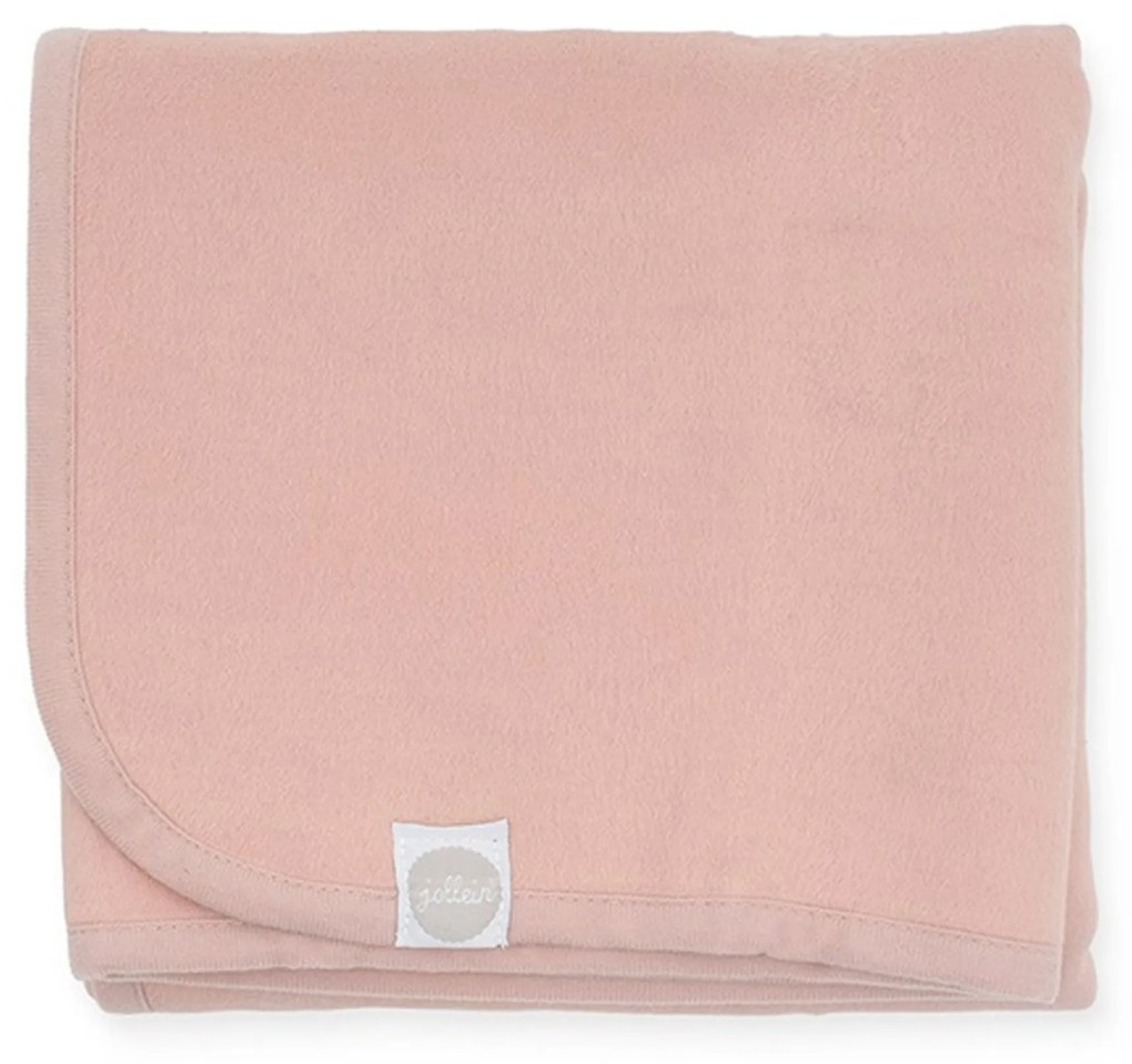 Paturica Jollein Cotton 75x100cm, Pale-Pink