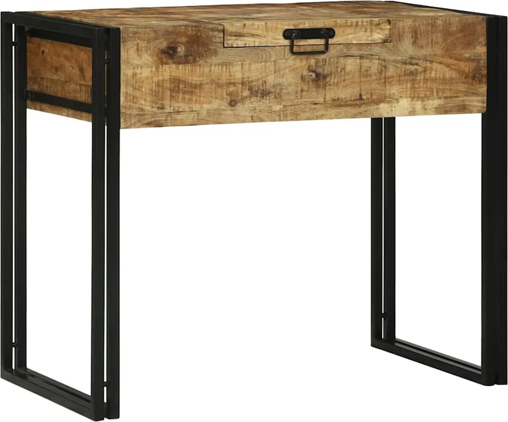 vidaXL Mese de toaletă pentru dormitor Maro Lemn masiv de mango