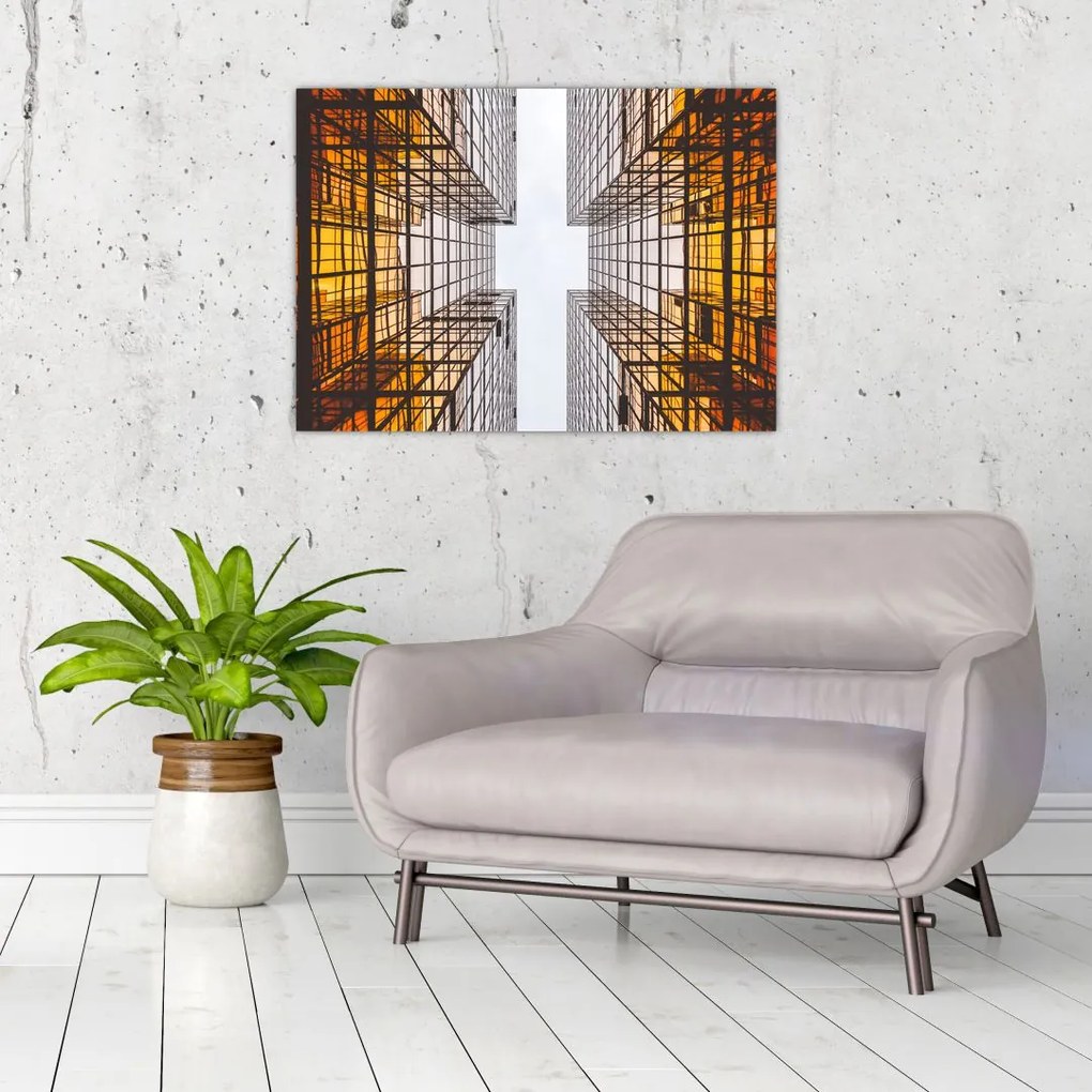 Tablou cu zgârie norii (70x50 cm)