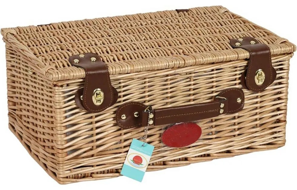 Coș picnic pentru 4 persoane Greece, 46 x 31x 20 cm