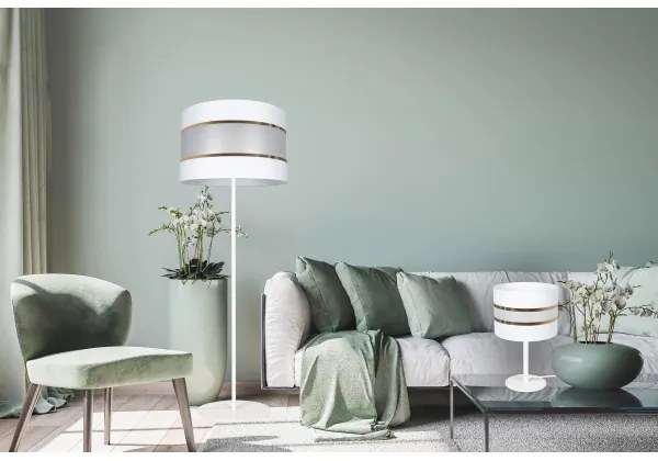 Lampă de masă CORAL 1xE27/60W/230V albă