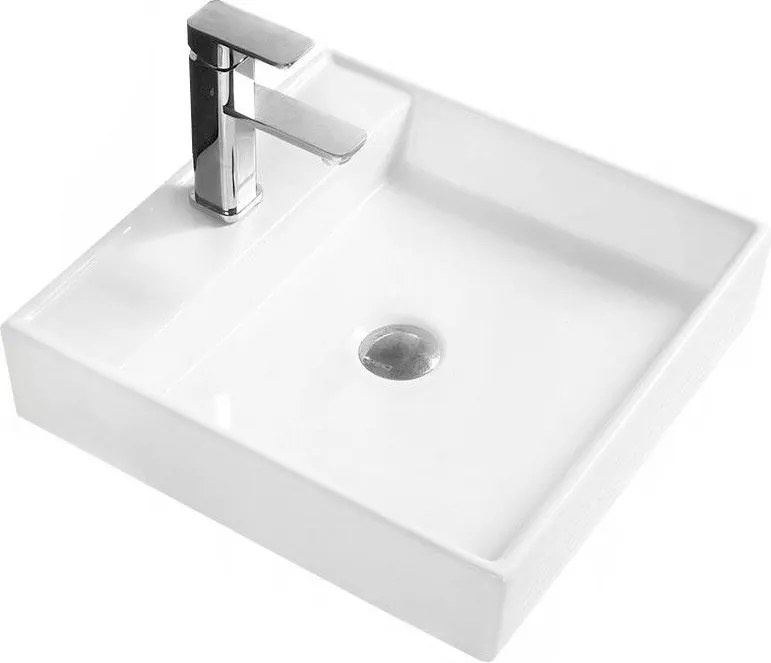Mexen Blanca lavoar deasupra blatului 44 x 44 cm, alb - 21624400