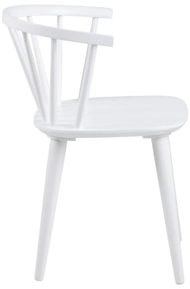 Scaun de dining alb Ida – Actona