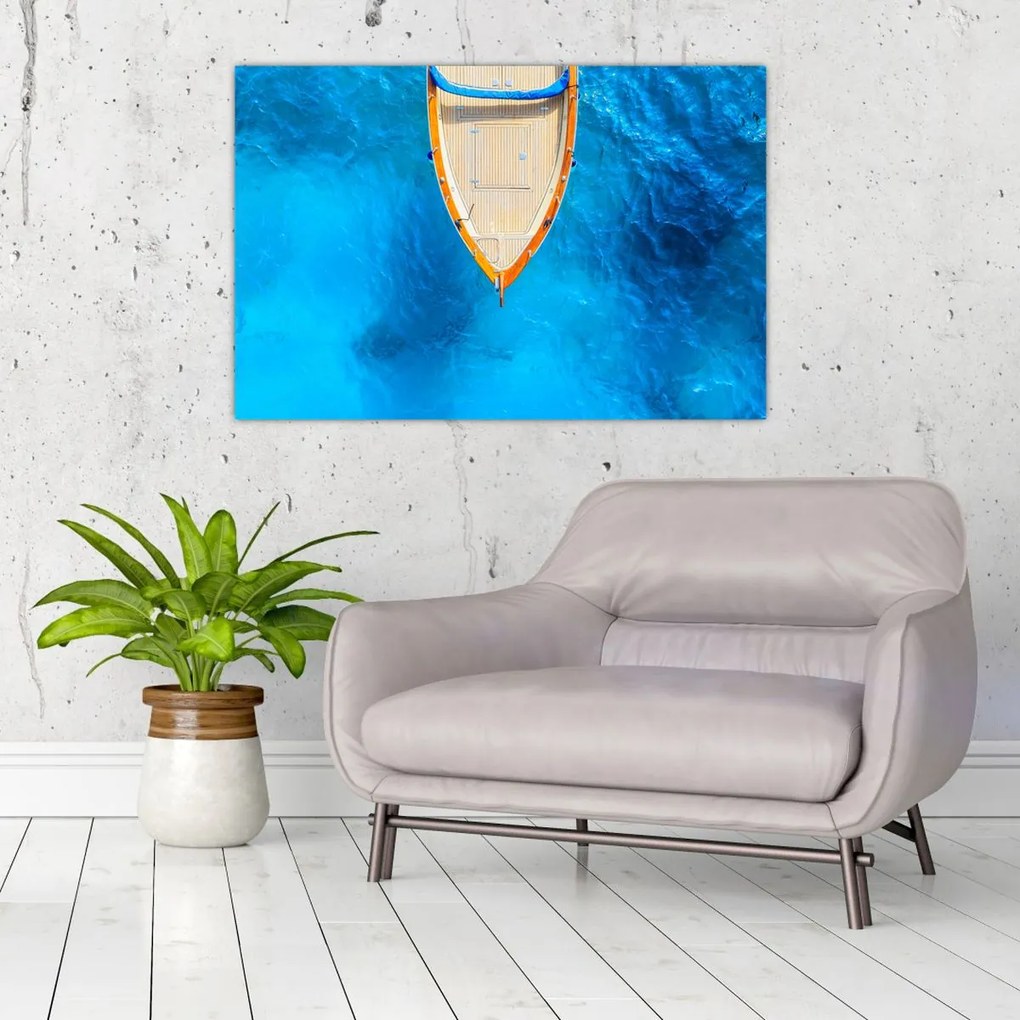 Tablou - Barca de vară (90x60 cm)