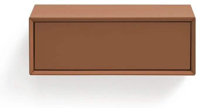 Noptieră cărămizie suspendată Platt – Teulat