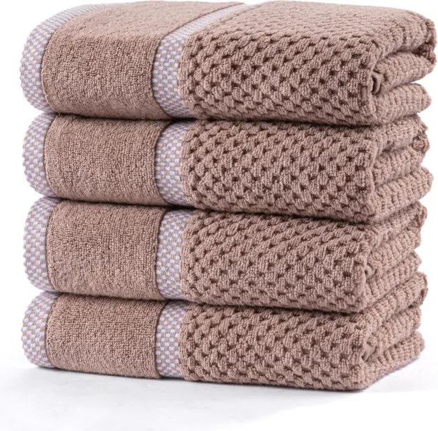 Set de prosoape din frotir MODENA latté 50 x 100 cm, 4 buc