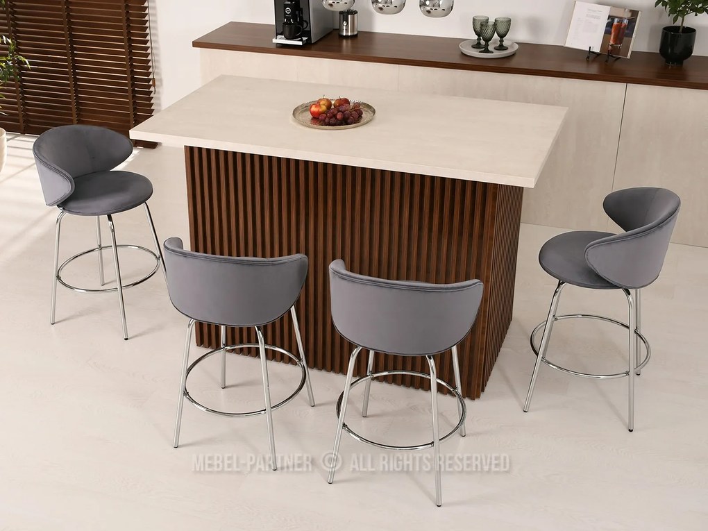 Scaun Jared (grafit + negru). 1110708