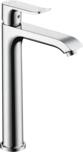 Baterie lavoar inalta Hansgrohe Metris crom lucios
