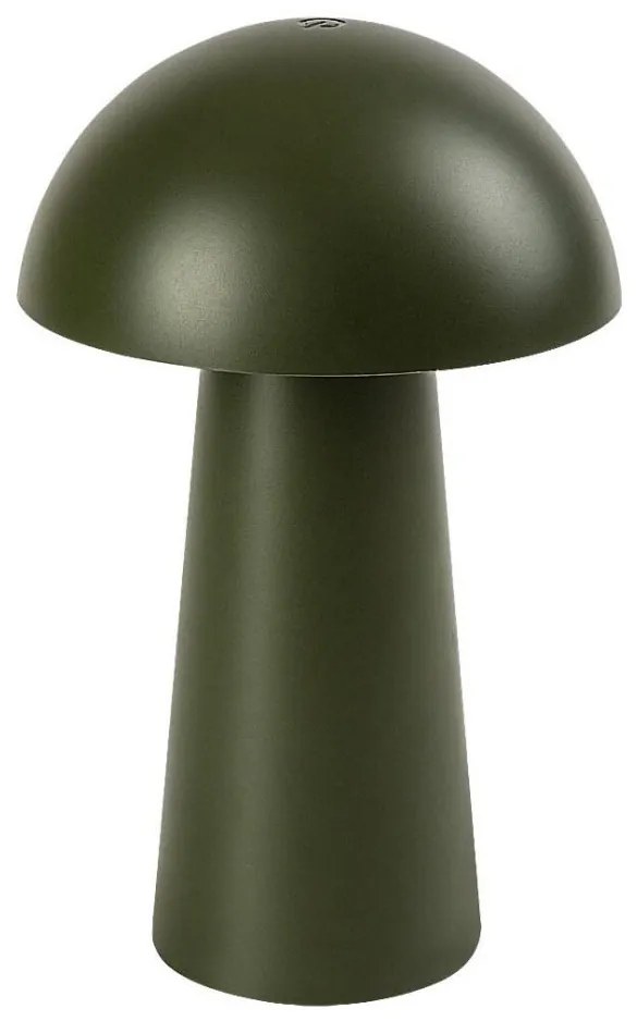 Rabalux 76038 - Lampă LED MIREO de exterior, tactilă, dimabilă, 1,5 W/5 V, IP44, 1200 mAh, USB, verde